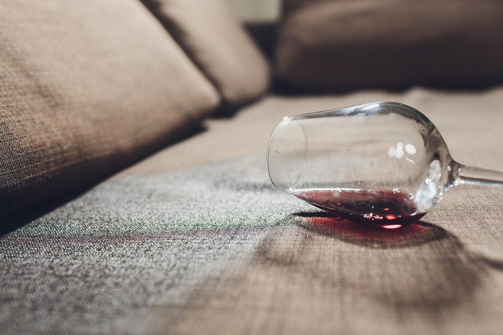 How To Clean Upholstery Effectively, Get Red Wine Out Of White Sofa